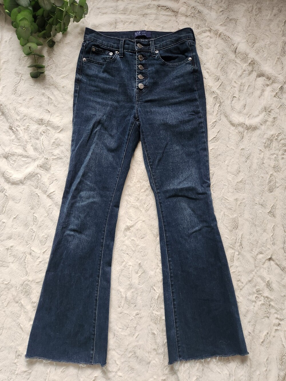 GAP Dark Wash Flare Jeans Size 2